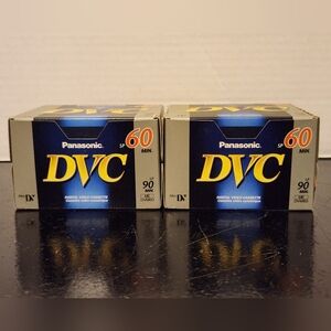 10 Panasonic Lot Mini DV SP60-Min LP90 MIN Tape DVC Tape 5 PACK X 2 New